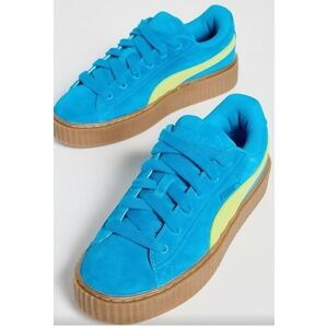Puma Fenty x Creeper‎ Phatty Speed Blue Lime W Sz 10 In Women's